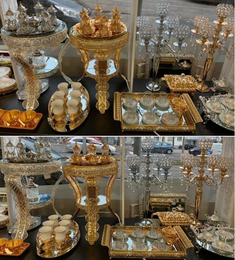 Orientalische Dekoration und Utensilien